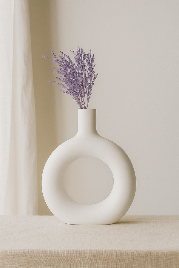 Mini donut vase