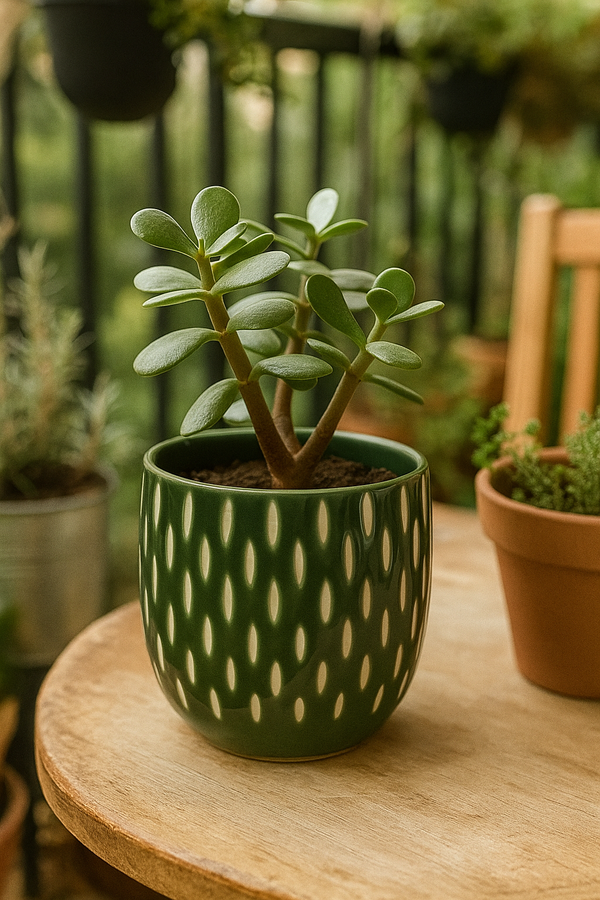 Evergreen Planter in Green
