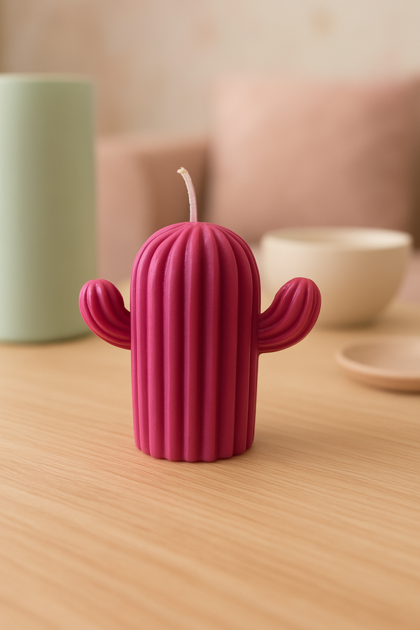 Cactus candle