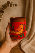 Red kulhad cups