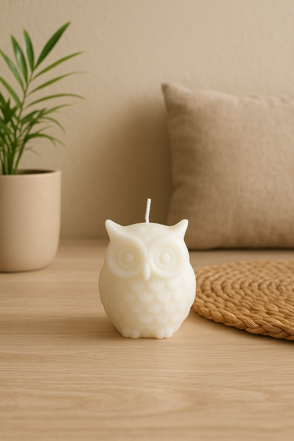 Owl candle